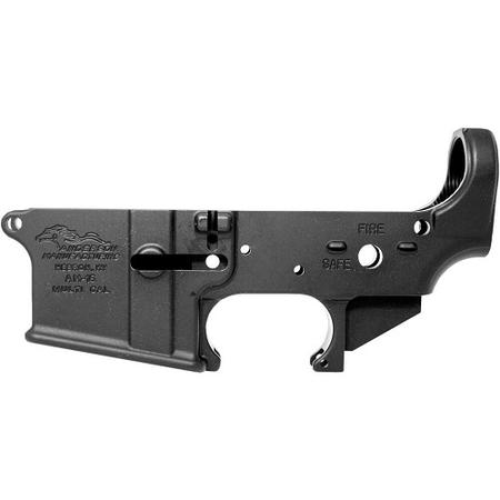 Receiver, Lower, AM-15, Open, Semi-Auto, Multi-Cal, Anodized Black