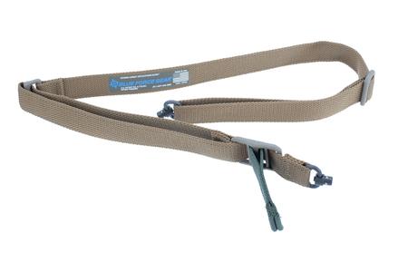 Vickers Push Button Sling - Coyote Brown - Nylon hardware with Push Button Swivels front and rear (Hardware cannot be removed)