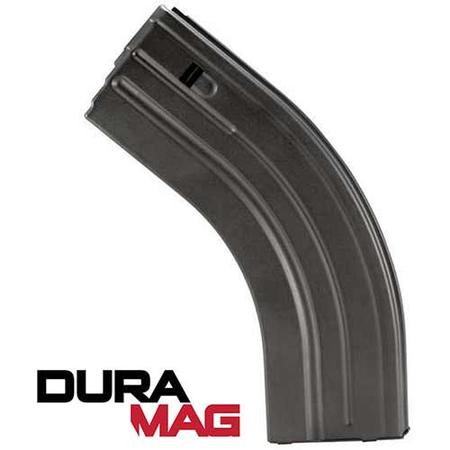 Duramag SSMagazine for AR15 7.62 30 Round Black Anti-tilt AGF Follower Black