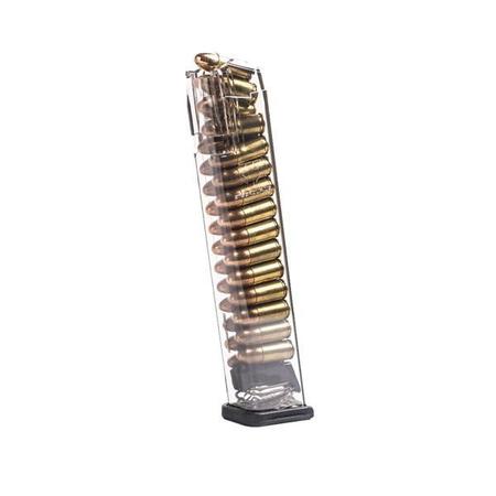 E.T.S 27 round mag  for Glock 9mm, Competition Legal (170mm)