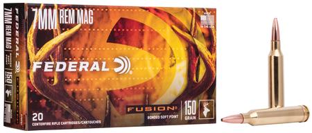 Fusion Rifle 7mm Rem Magnum 150gr Box of 20