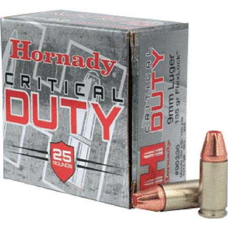 CRITICAL DUTY 9MM 135gr FLEXLOCK Box of 25