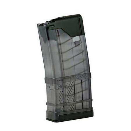 L5 Advanced Warfighter Magazines L5AWM 20 rnd Translucent Smoke