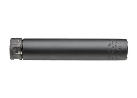 2ND GEN SOCOM SUPPRESSOR, SS & HIGH TEMPERATURE ALLOY CONSTRUCTION, FOR USE WITH 5.56-300 WM AMMUNITION, BLACK FINISH