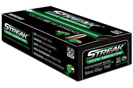 Grnstreak 9mm 115gr Tmc Box/50